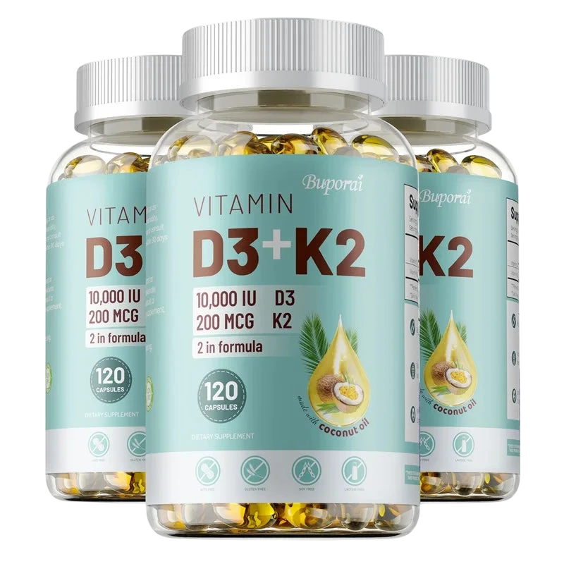 Vitamin D3 K2 Nerve Muscle Heart Bone And Dental Health Immune System Health