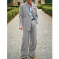 Men's Striped Suit Two Piece Suit Elegant Fashion Suit Casual Fashion Work Wear Party Dress Men's Commuter Wear Men's Clothing