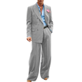 Mens Striped Suit Two Piece Suit Elegant Fashion Suit Casual Fashion Work Wear Party Dress Mens Commuter Wear Mens Clothing