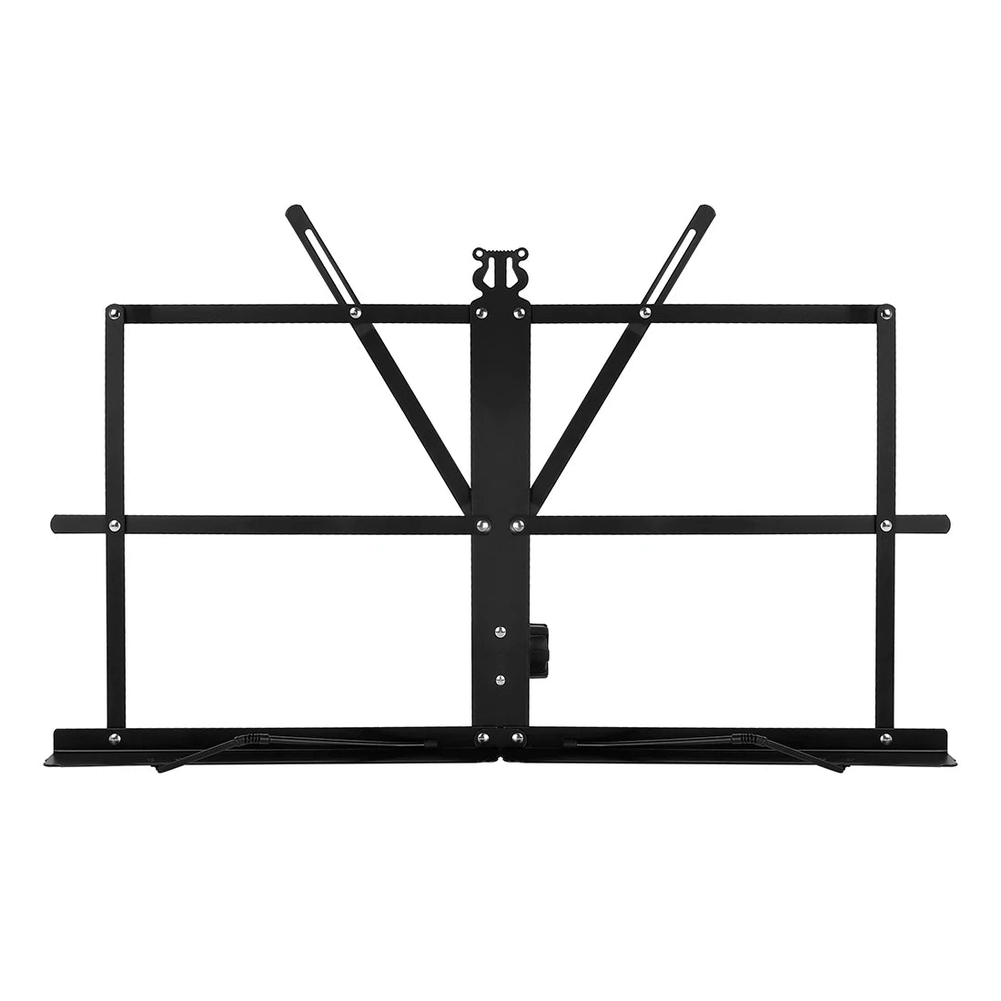 IRIN Saxophone Sheet Music Stand Marching Sheet Music Lyre Clip Portable Metal Stand For Alto/Tenor Sax Trumpet Clarinet Horn