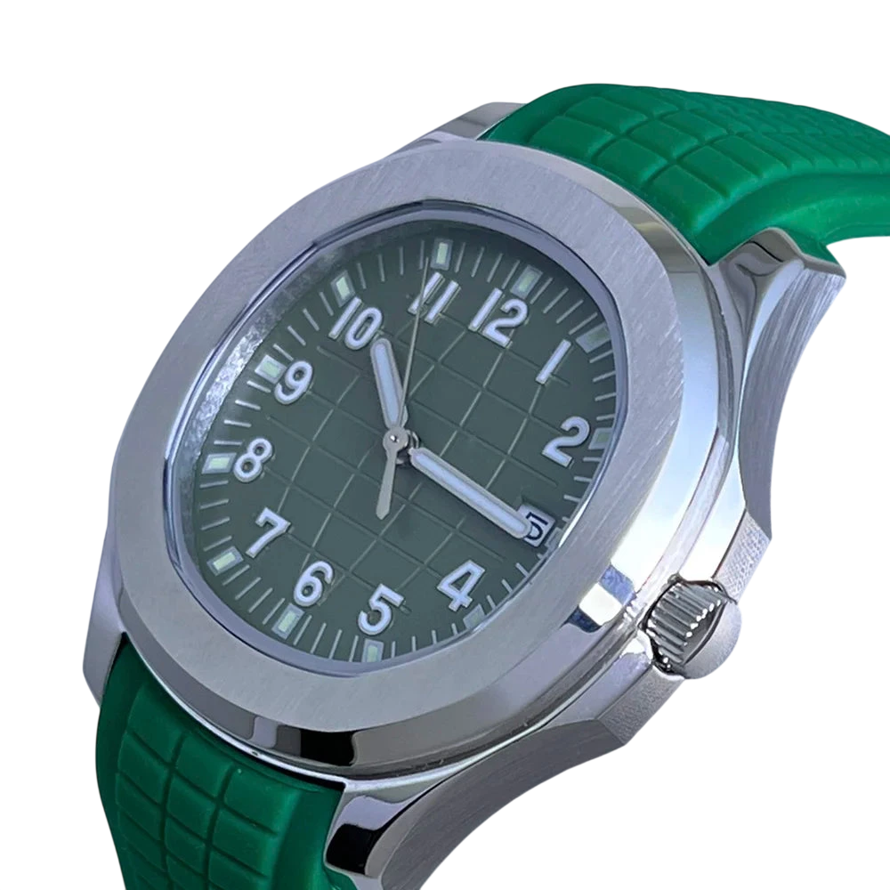 2025 New Mens Sports Watch With Rubber Strap Automatic Mechanical Nh35 Movement Waterproof Stainless Steel Wristwatch For Men