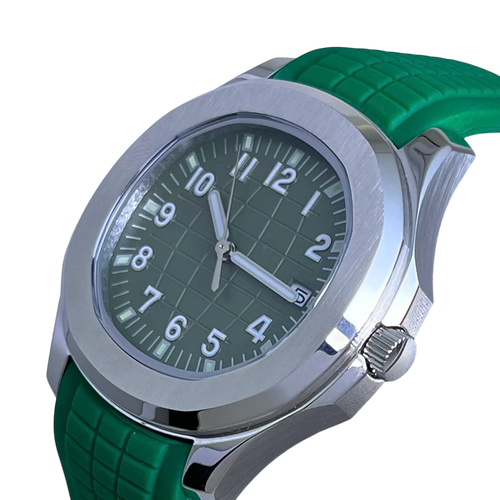 2025 New Mens Sports Watch With Rubber Strap Automatic Mechanical Nh35 Movement Waterproof Stainless Steel Wristwatch For Men
