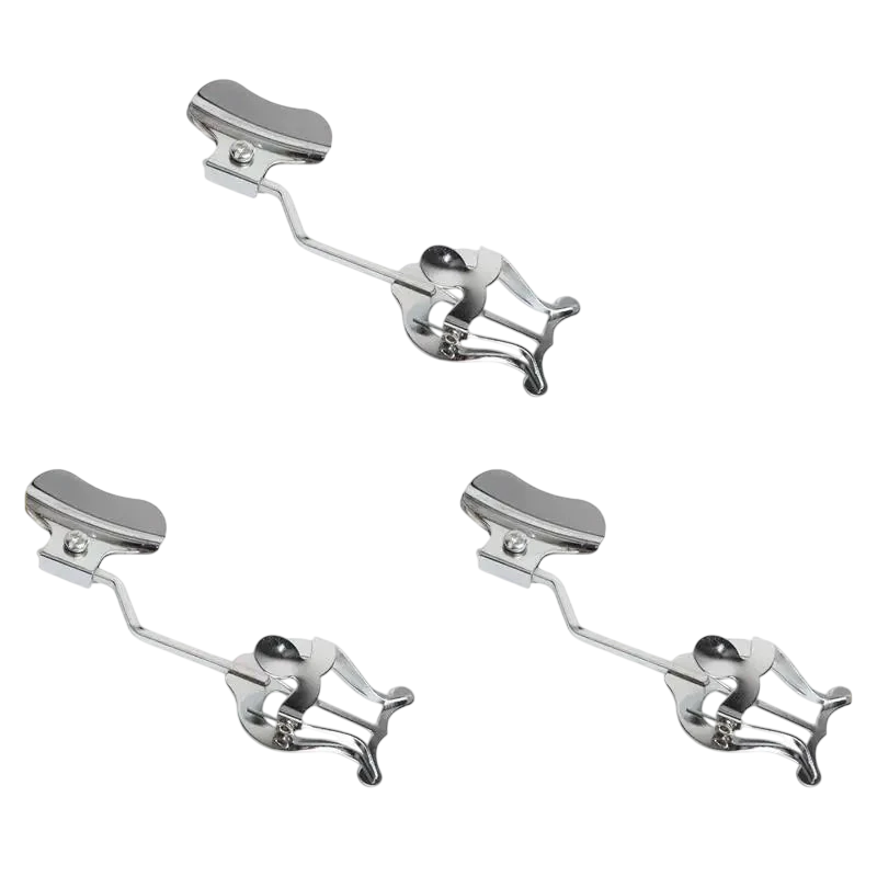 A60I 3X Trumpet Sheet Music Clip Lyre Sheet Music Clamp On Holder Metal Plating For Trumpet Trombone Tool