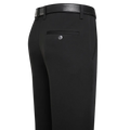 Suit Pants Men Business Casual Trousers Formal Dress Straight Pants Elastic Black Navy Blue Male Clothing