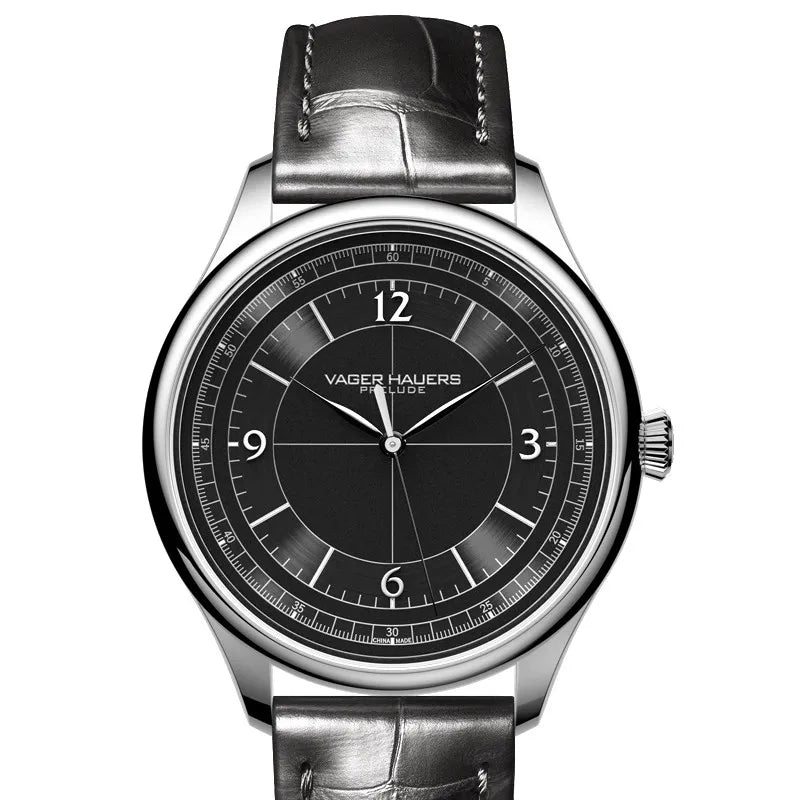 Men's Mechanical Watch Fully Automatic Waterproof Retro Ultra-thin Small Dial Meridian Uncalendared Men's Watch