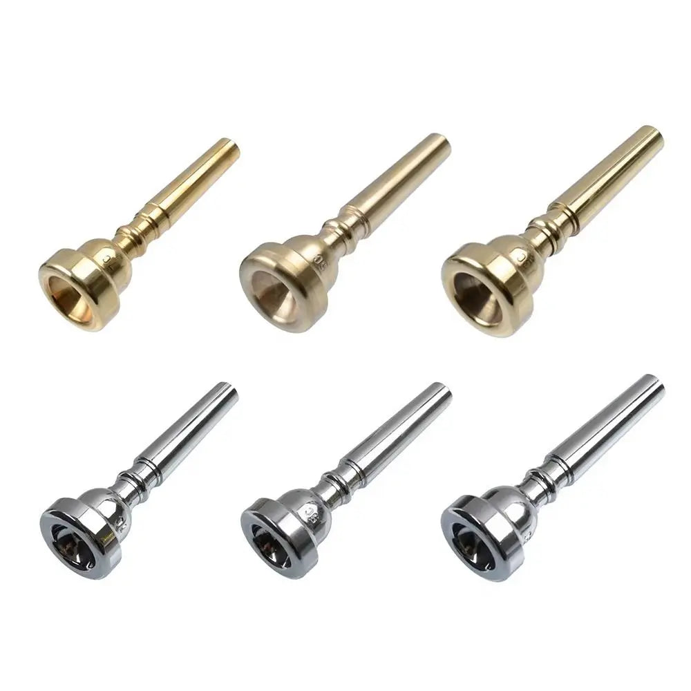 3C/5C/7C Trumpet Mouthpiece Universal Gold/Silver Professional Practice Device Brass Musical Instruments Accessories