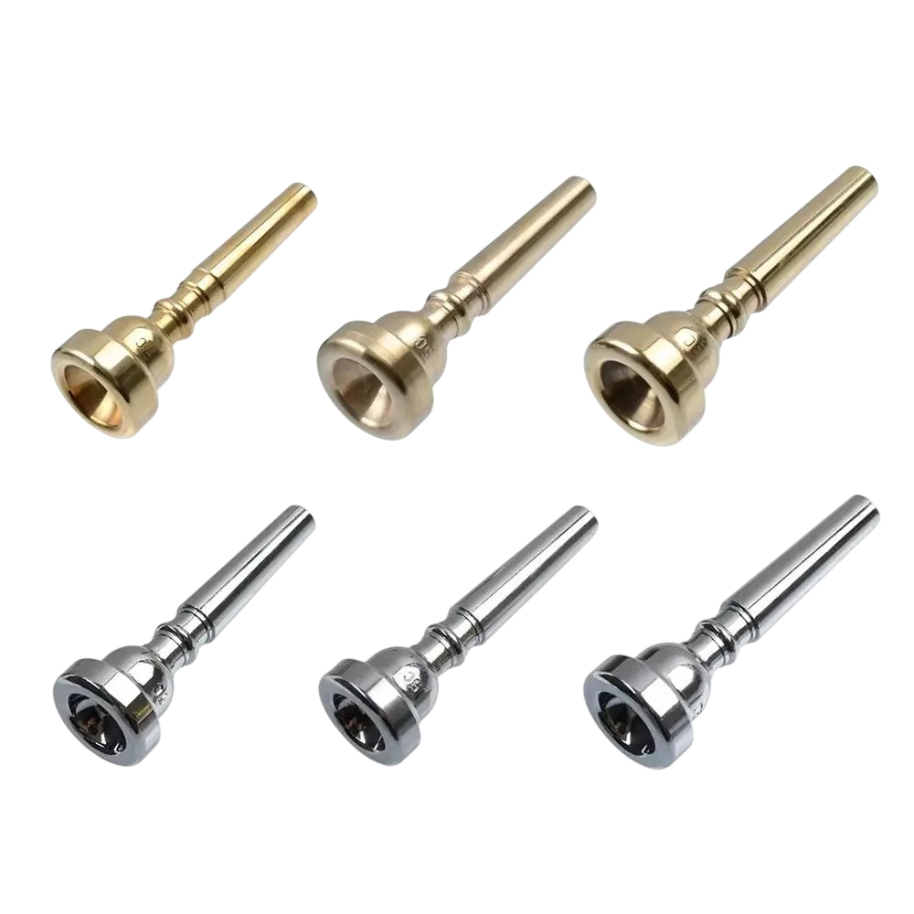 3C 5C 7C Trumpet Mouthpiece Universal Gold Silver Professional Practice Device Brass Musical Instruments Accessories