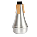 Mute for Trumpet Aluminium Silver Portable Straight Trumpets Mute For Jazz Instrument Practice Beginner