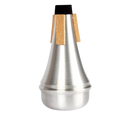 Mute For Trumpet Aluminium Silver Portable Straight Trumpets Mute For Jazz Instrument Practice Beginner
