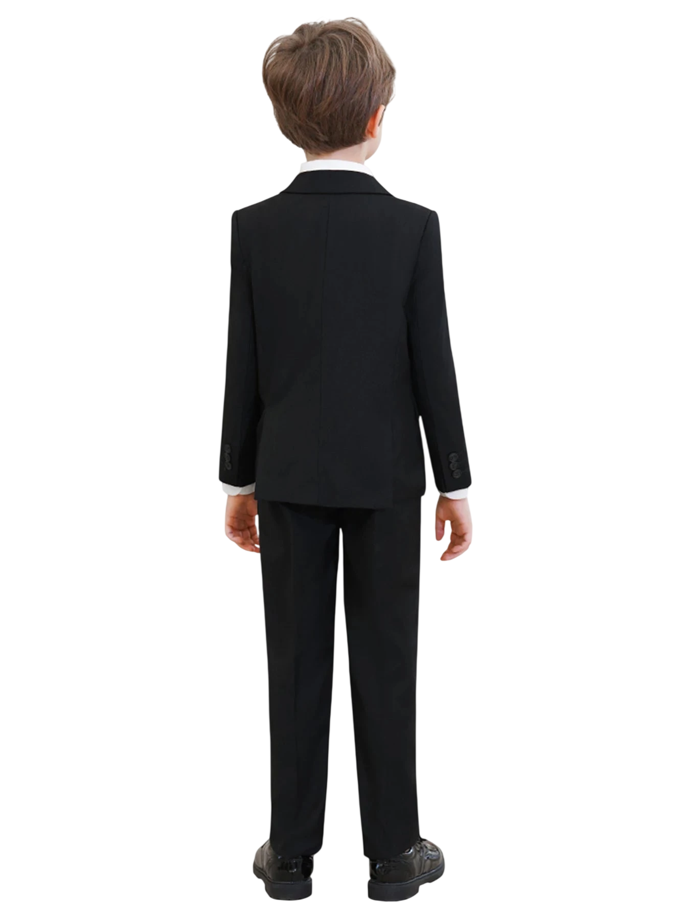 Boys Suits Colorful Formal Suits 5 Piece Slim Fit Dresswear Suit Set School Uniforms