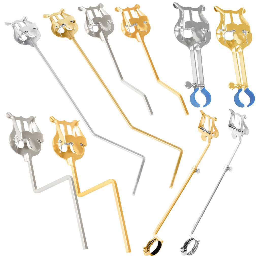 Music Stand Clarinet /Trumpet /Flute /Alto Saxophone  Portable Marching Sheet Music Stands Musical Instruments Accessories