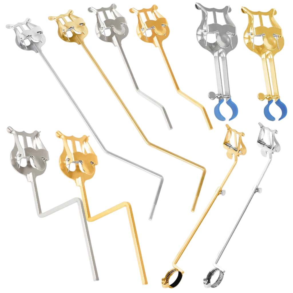 Music Stand Clarinet Trumpet Flute Alto Saxophone Portable Marching Sheet Music Stands Musical Instruments Accessories