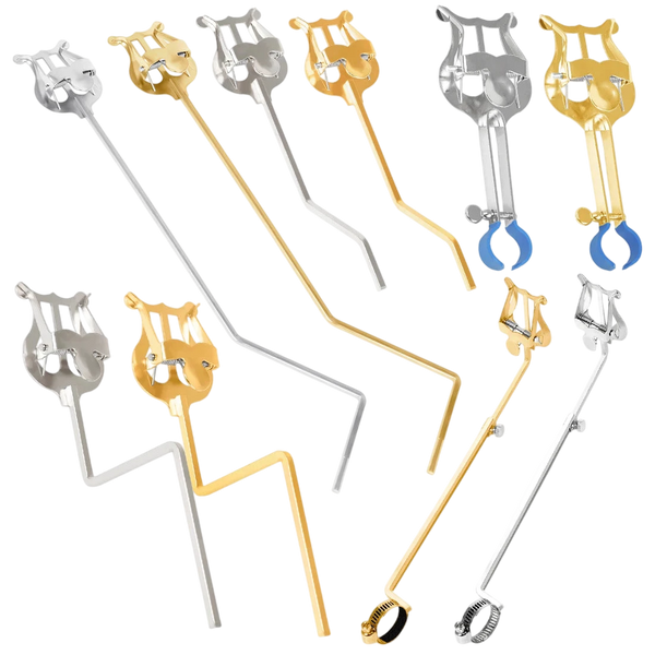 Music Stand Clarinet /Trumpet /Flute /Alto Saxophone  Portable Marching Sheet Music Stands Musical Instruments Accessories