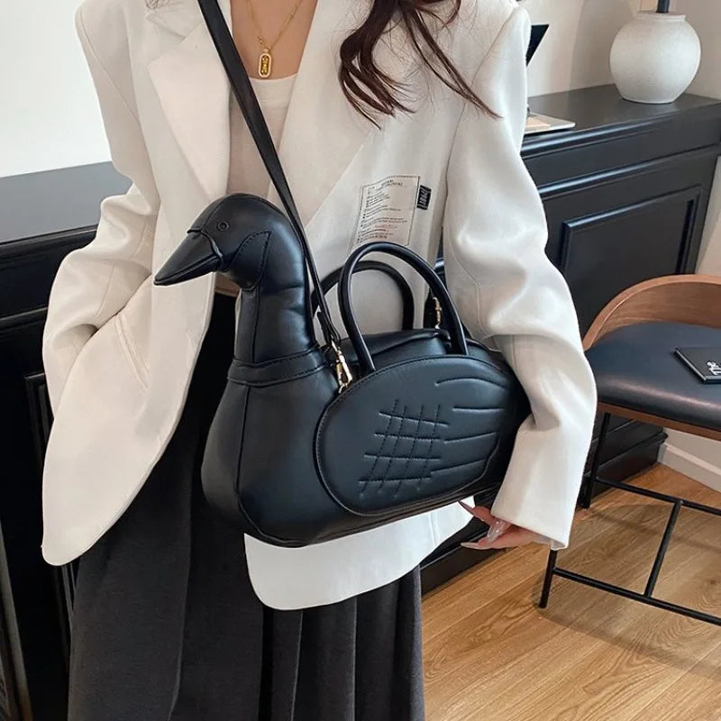 Funky & Cute Irregular Women's Handbag Versatile for Commute Travel Shoulder Crossbody Use Stand Out with This Unique-shaped Bag