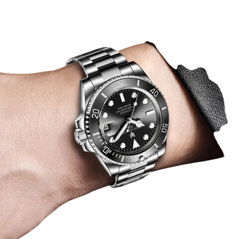 Lige New Fashion Mens Mechanical Wristwatches Business Watch Men Waterproof Sport Automatic Watch For Men Relogios Masculino