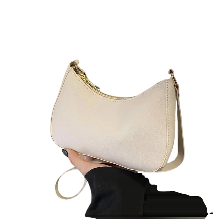 Fashionable And Trendy Solid Color Handbag Simple And New Small Square Bag Stylish And High Quality Single Shoulder Armpit Bag