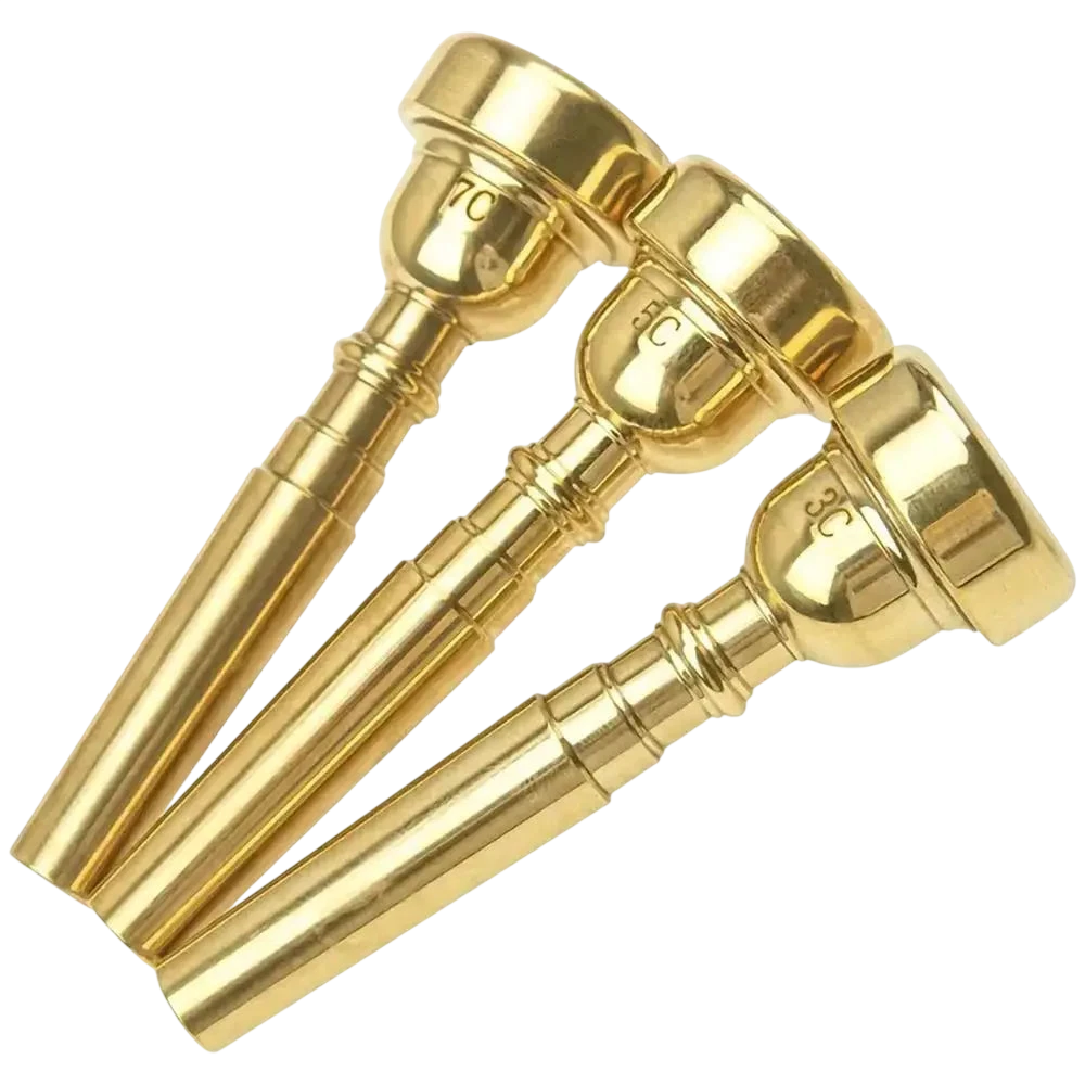 3C 5C 7C Trumpet Mouthpiece Universal Gold Silver Professional Practice Device Brass Musical Instruments Accessories