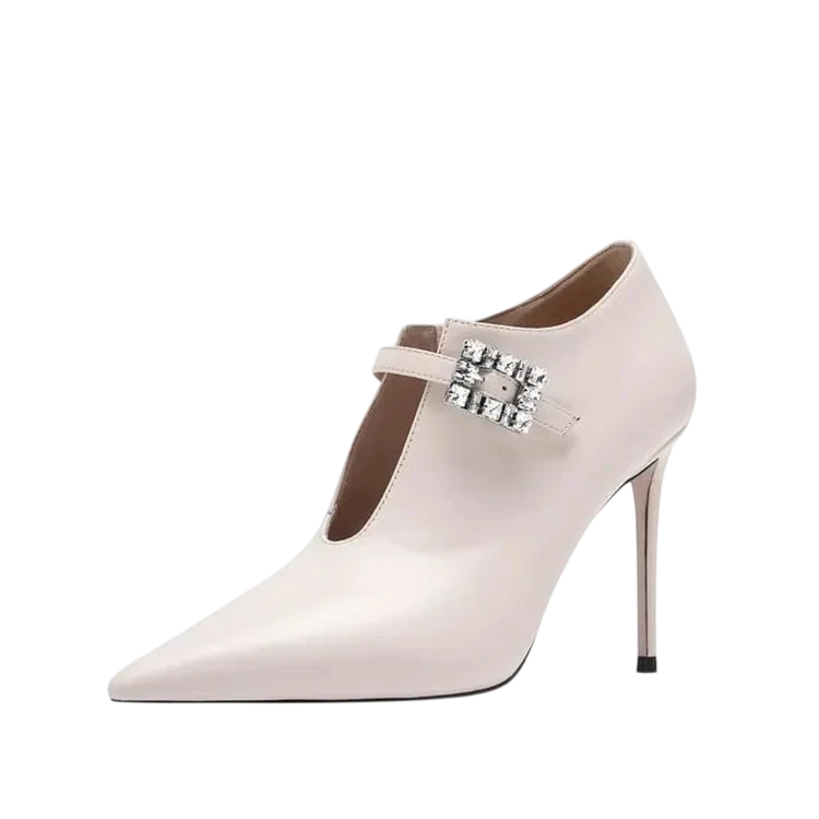 European American Fashion Black Women High Heeled Shoes Bridal Wedding Dress Banquet Fashion Party Sexy Single Shoes Size 35 45