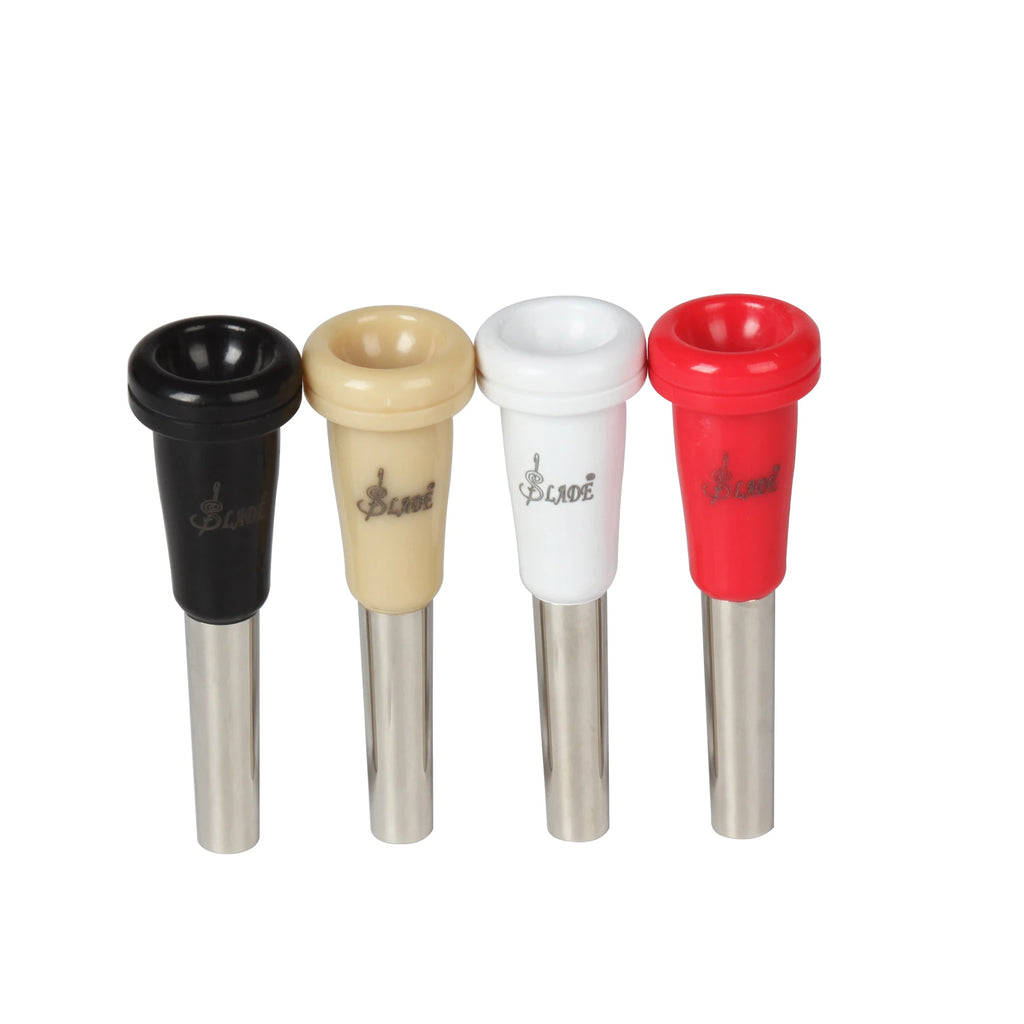 Trumpet Mouthpiece 7C Metal ABS Portable Trumpet Mouthpiece Replacement Parts Professional Brass Musical Instrument Parts