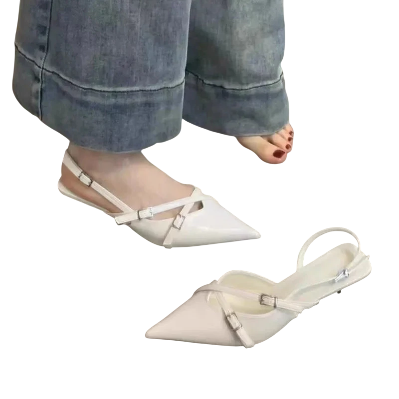 Elegant Party Dress Shoes For Women Sandals Womens Pointed Toe Heels Designer Stripper Shoe Talon Low Heels Pumps Zapatos
