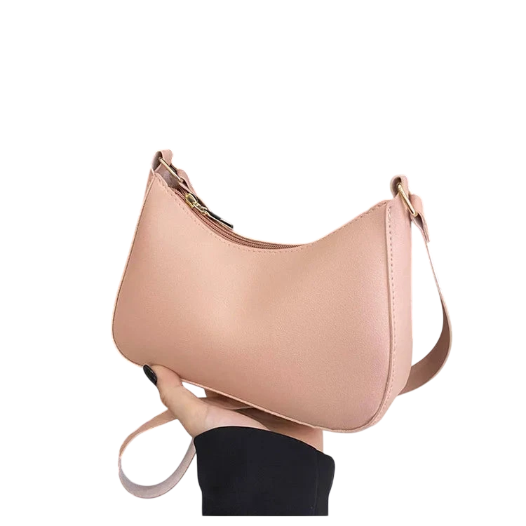 Fashionable And Trendy Solid Color Handbag Simple And New Small Square Bag Stylish And High Quality Single Shoulder Armpit Bag