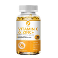 Vitakit Vitamin C 1000Mg With Zinc 20Mg 120 Capsules Vitamin Dietery Supplement Non Gmo Gluten Free Vegan
