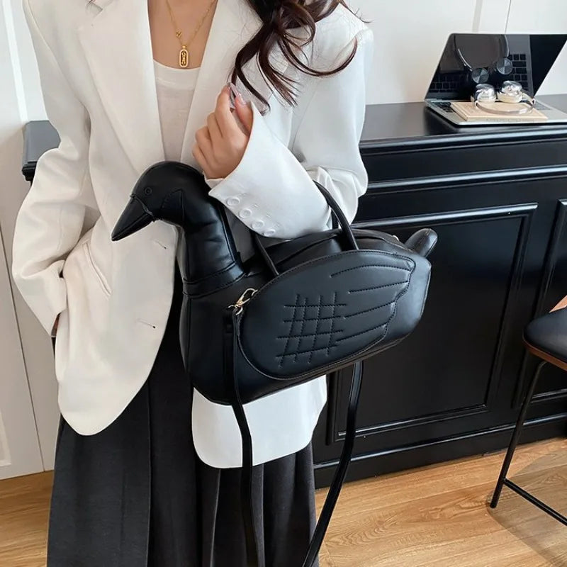 Funky & Cute Irregular Women's Handbag Versatile for Commute Travel Shoulder Crossbody Use Stand Out with This Unique-shaped Bag