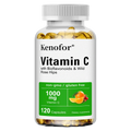 Vitamin C 1000 Mg With Citrus Rosehip Immune Support Collagen Production Skin Health Antioxidant 120 Capsules