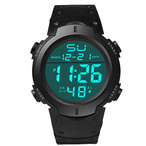 Men Electronic Watch Sports Watches For Men Waterproof Luminous Multifunction Outdoor Fitness Large Screen Electronic Wristwatch