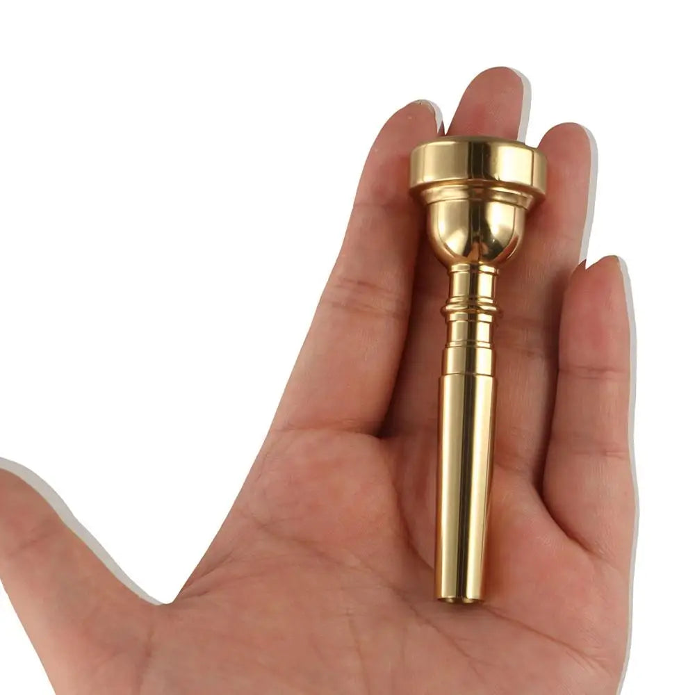 Performance 3C/5C/7C Trumpet Mouthpiece Horn Metal Professional Trumpet Bugle Mouth Silver Gold Brass Instrument Accessories