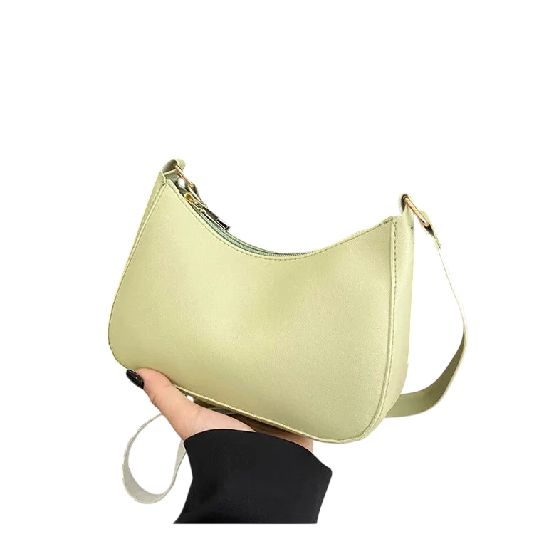 Fashionable And Trendy Solid Color Handbag Simple And New Small Square Bag Stylish And High Quality Single Shoulder Armpit Bag