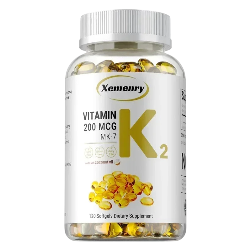 Vitamin K2 Mk 7 Supplement Supports Immune Function Joint Heart Health Superior Absorption Boosts Energy Non Gmo