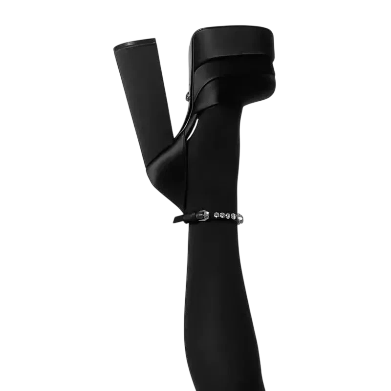 Womens Wedding Shoes Sexy Thick High Heels Sole Black White Dress Party Wedding Luxury Shoes Zapatos De Mujer