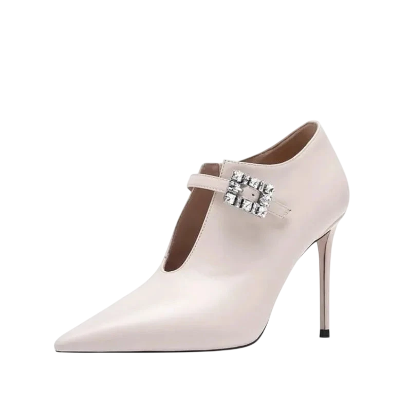 European American Fashion Black Women High Heeled Shoes Bridal Wedding Dress Banquet Fashion Party Sexy Single Shoes Size 35 45