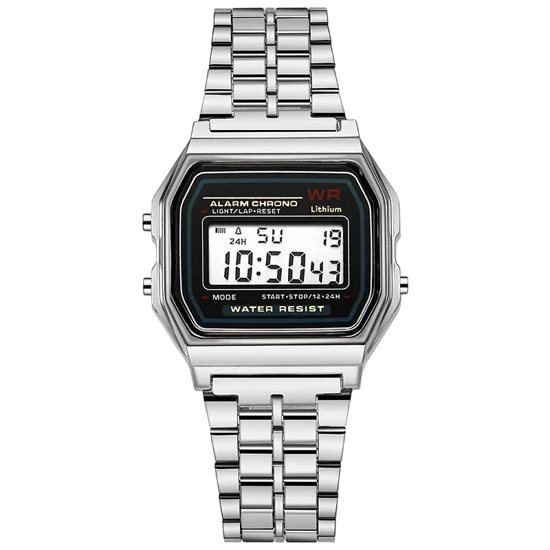 Luxury Rose Gold Women Watches Electronic Digital Display Retro Style Clock Mens Relogio Masculin Reloj Hombre Homme