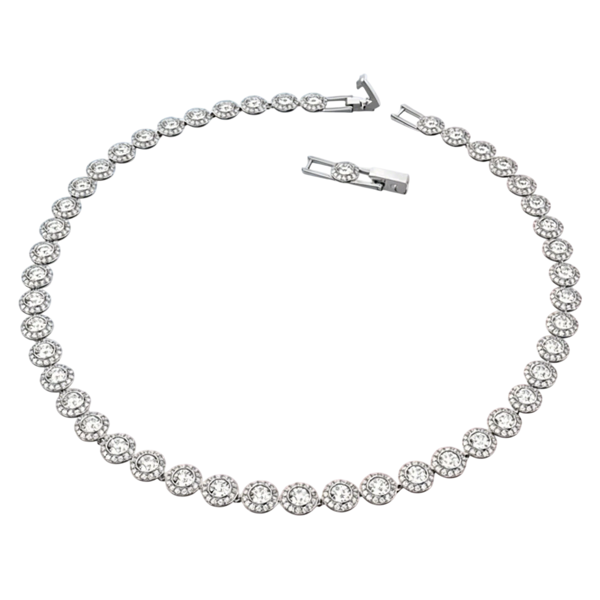2026 Round Jewelry Set Unique Earrings Bracelet Necklace For Daily Party And Banquet Decor