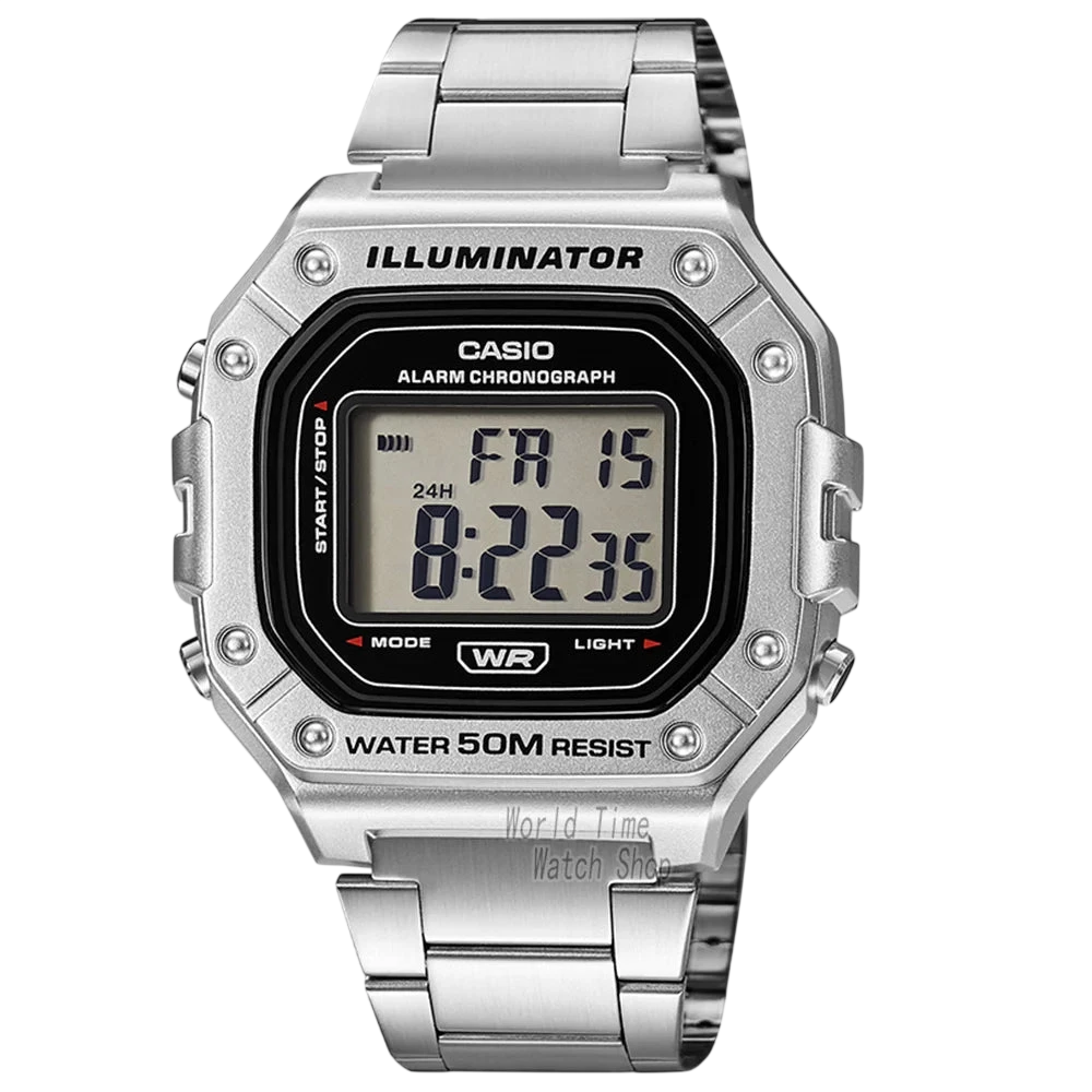 Casio Watch For Men Top Brand Luxury Set Quartz Watch Men Watch Sport Watch Relogio Masculino Часы Мужские W 218Hd 1A
