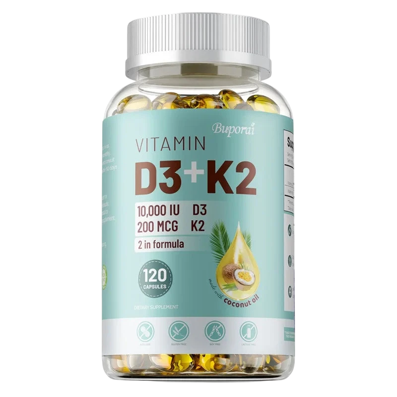 Vitamin D3 K2 Nerve Muscle Heart Bone And Dental Health Immune System Health