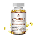 Efficient Vitamin B Complex Containing Vitamin C B1 B2 B3 B5 B6 B12 Biotin Natural Energy Complex