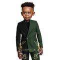 Suits for Flower Boy Kids Formal Jacket Pants Wedding Tuxedo 2 Pieces Children Suit for Birthday Party Photograph Show