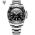 Lige New Fashion Mens Mechanical Wristwatches Business Watch Men Waterproof Sport Automatic Watch For Men Relogios Masculino