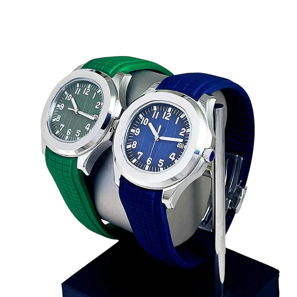 2025 New Mens Sports Watch With Rubber Strap Automatic Mechanical Nh35 Movement Waterproof Stainless Steel Wristwatch For Men