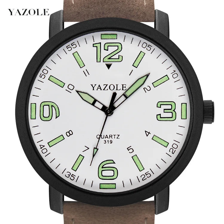Men's Watch Sports Luminous Watches For Men Wrist Watches Leather Clock erkek kol saati relogio masculino reloj hombre 2020