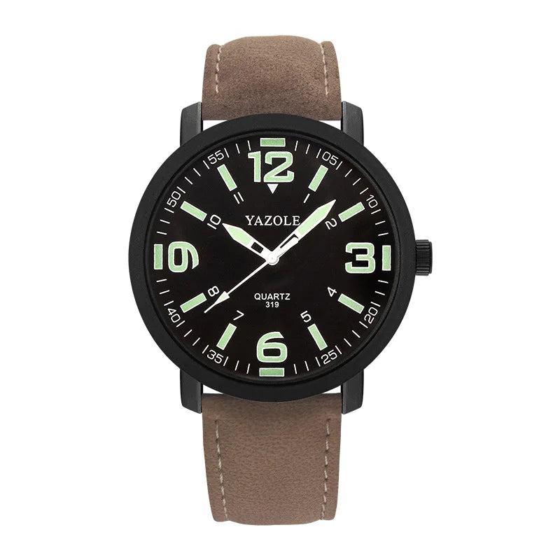 Men's Watch Sports Luminous Watches For Men Wrist Watches Leather Clock erkek kol saati relogio masculino reloj hombre 2020