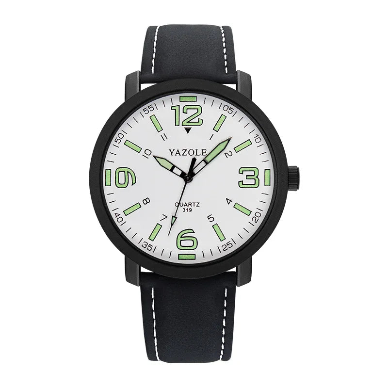 Men's Watch Sports Luminous Watches For Men Wrist Watches Leather Clock erkek kol saati relogio masculino reloj hombre 2020