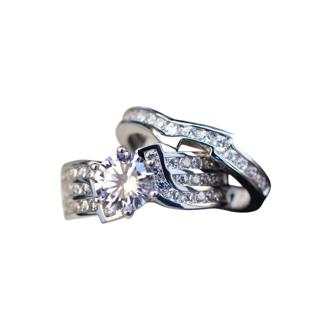 Wholesale Zirconia Engagement Rings for Couples