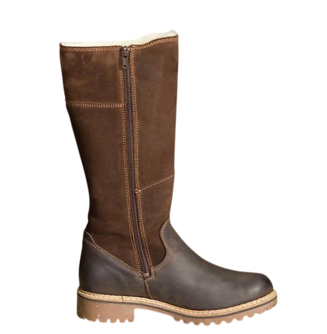Low Heeled Knee High Riding Boots