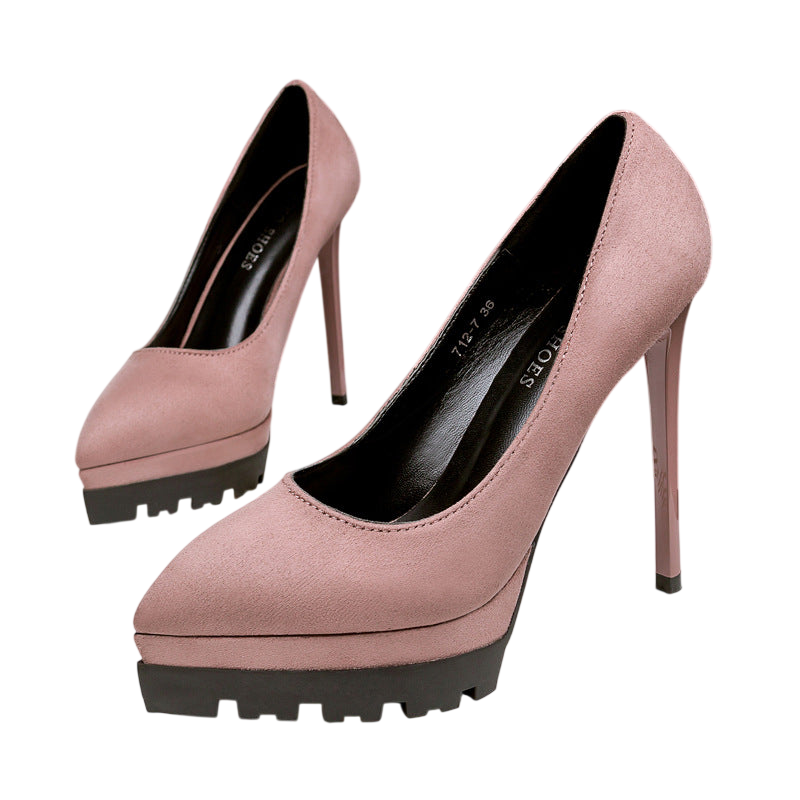 Korean Style Sexy Stiletto Heel Womens Pumps