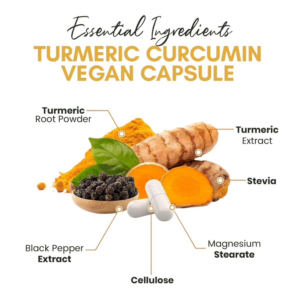 Turmeric Supplement Mood Mobility And Joint Support Supplement 1000 Mg 120 Pills