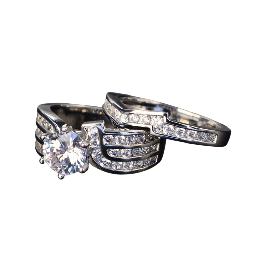 Wholesale Zirconia Engagement Rings for Couples